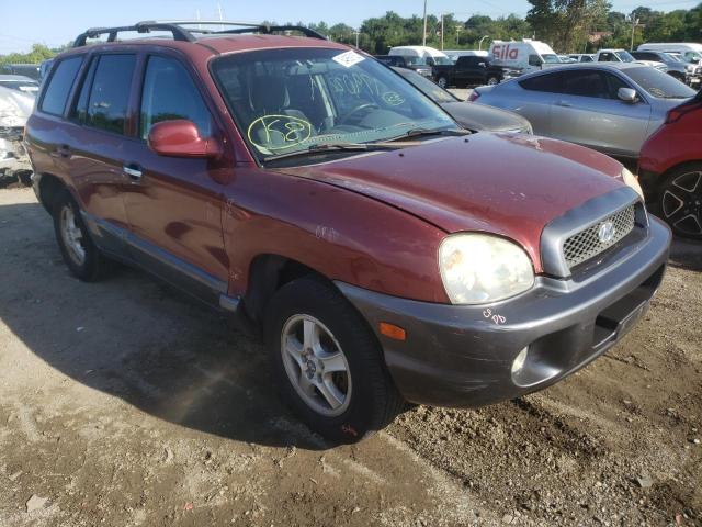 HYUNDAI SANTA FE G 2004 with VIN KM8SC73D14U806933 - Photo from auction