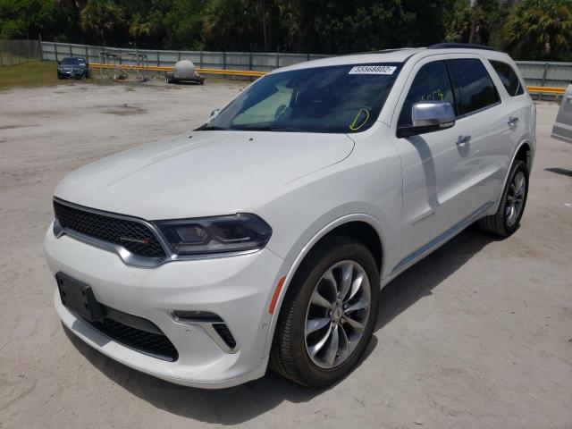 Photo 2 from auction – 2021 DODGE DURANGO CI with VIN 1C4SDJET9MC541090