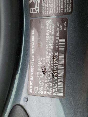 Photo 10 from auction – 2015 BMW 428 XI with VIN WBA3N5C51FK197600