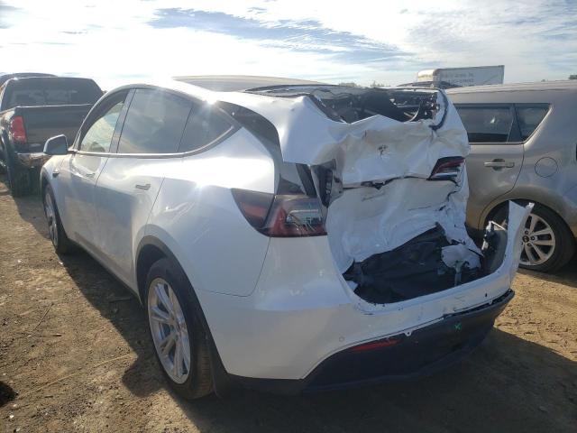 Photo 3 from auction – 2021 TESLA MODEL Y with VIN 5YJYGDEE5MF145472