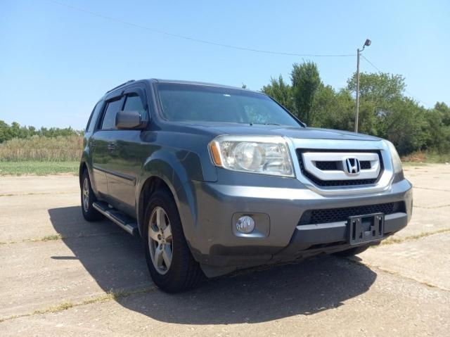 HONDA PILOT EXL 2011 with VIN 5FNYF3H65BB009373 - Photo from auction