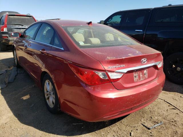 Photo 3 from auction – 2012 HYUNDAI SONATA GLS with VIN 5NPEB4AC8CH348572
