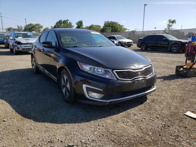 KIA OPTIMA HYB 2013 with VIN KNAGM4AD3D5053888 - Photo from auction