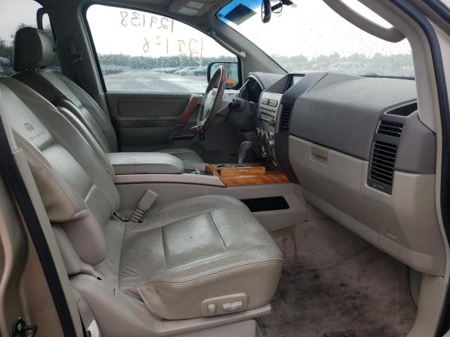 Photo 5 from auction – 2005 INFINITI QX56 with VIN 5N3AA08A95N808939