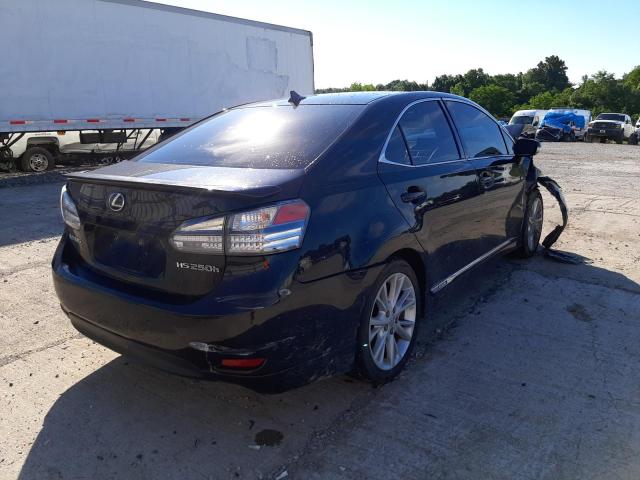 Photo 4 from auction – 2010 LEXUS HS 250H with VIN JTHBB1BA6A2015721