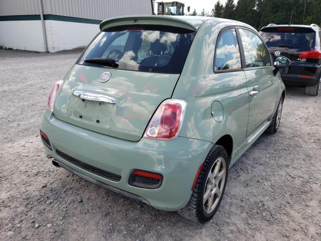 Photo 4 from auction – 2012 FIAT 500 SPORT with VIN 3C3CFFBRXCT336647