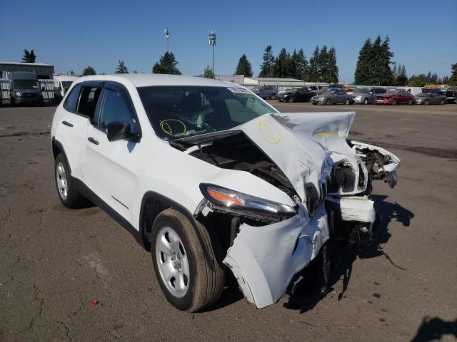 Photo 1 from auction – 2016 JEEP CHEROKEE S with VIN 1C4PJLAB8GW159109
