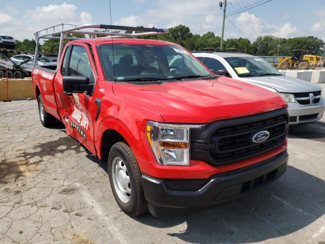 FORD F150 SUPER 2021 with VIN 1FTEX1CP7MKD85177 - Photo from auction