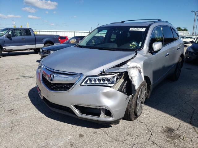 Photo 2 from auction – 2015 ACURA MDX TECHNO with VIN 5FRYD4H44FB013896