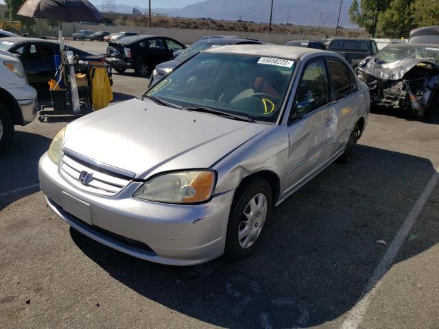 Photo 2 from auction – 2002 HONDA CIVIC LX with VIN JHMES165X2S004443