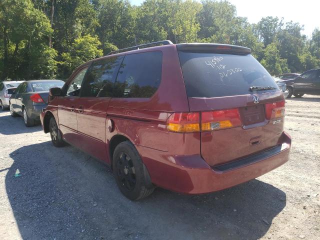 Photo 3 from auction – 2003 HONDA ODYSSEY EX with VIN 5FNRL18063B017562