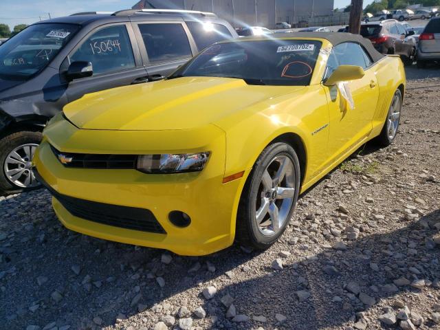 Photo 2 from auction – 2015 CHEVROLET CAMARO LT with VIN 2G1FD3D32F9288311