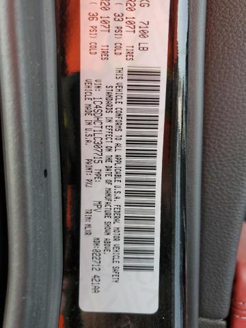صورة رقم 10 من المزاد - 2020 DODGE DURANGO R/ مع VIN 1C4SDHCT1LC307715
