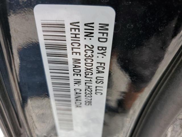 Photo 10 from auction – 2020 DODGE CHARGER SC with VIN 2C3CDXGJ1LH233785
