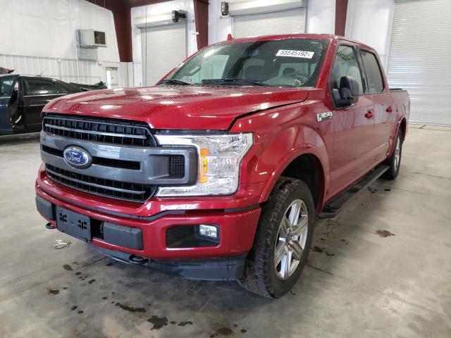 Photo 2 from auction – 2018 FORD F150 SUPER with VIN 1FTEW1EG9JKF78233