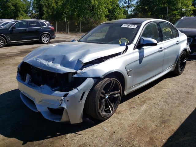 Photo 2 from auction – 2017 BMW M3 with VIN WBS8M9C59H5G42116