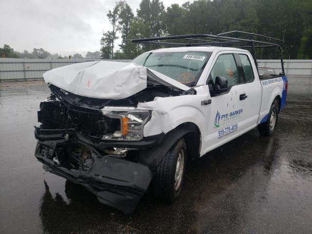 Photo 2 from auction – 2019 FORD F150 SUPER with VIN 1FTEX1CP7KKF08022
