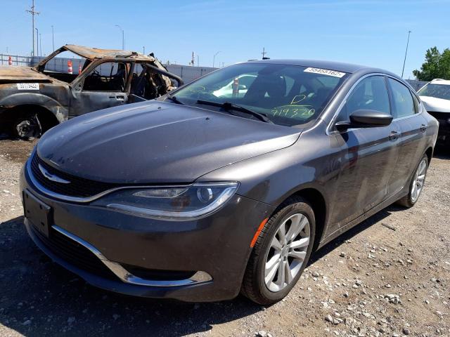 Photo 2 from auction – 2015 CHRYSLER 200 LIMITE with VIN 1C3CCCAB9FN719320