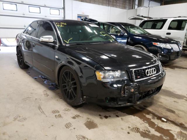 AUDI S4 2004 with VIN WAUPL68E44A149744 - Photo from auction