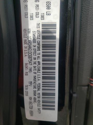 Photo 10 from auction – 2013 DODGE DURANGO SX with VIN 1C4RDHAG1DC687547
