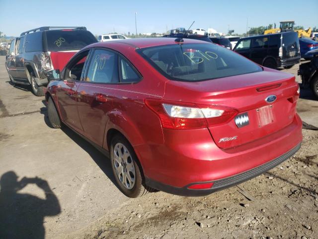 Photo 3 from auction – 2012 FORD FOCUS SE with VIN 1FAHP3F24CL234336