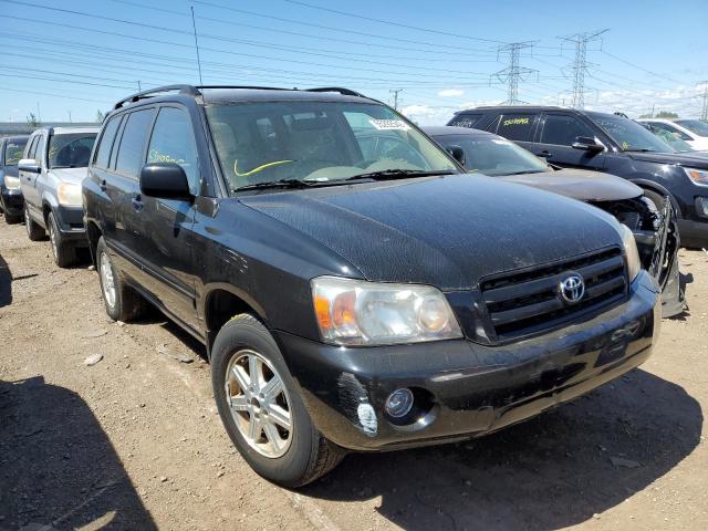 TOYOTA HIGHLANDER 2007 with VIN JTEGD21A870167539 - Photo from auction