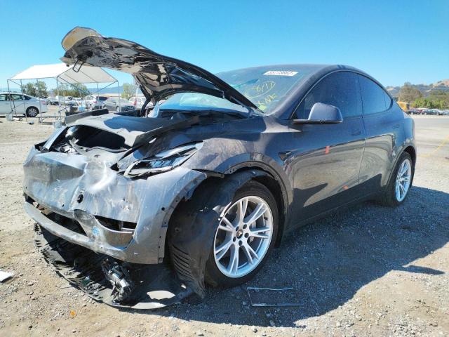 Photo 2 from auction – 2021 TESLA MODEL Y with VIN 5YJYGDEE9MF203857