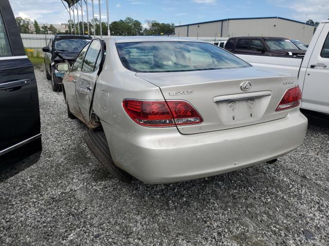 Photo 3 from auction – 2005 LEXUS ES 330 with VIN JTHBA30GX55117324