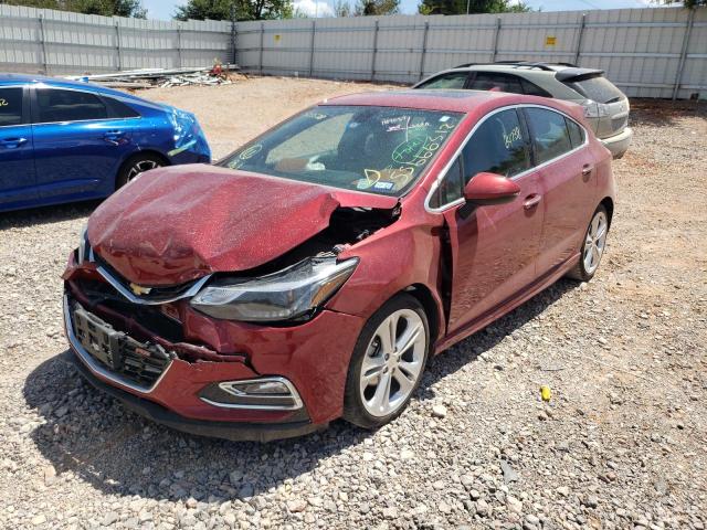 Photo 2 from auction – 2017 CHEVROLET CRUZE PREM with VIN 3G1BF6SM5HS528978