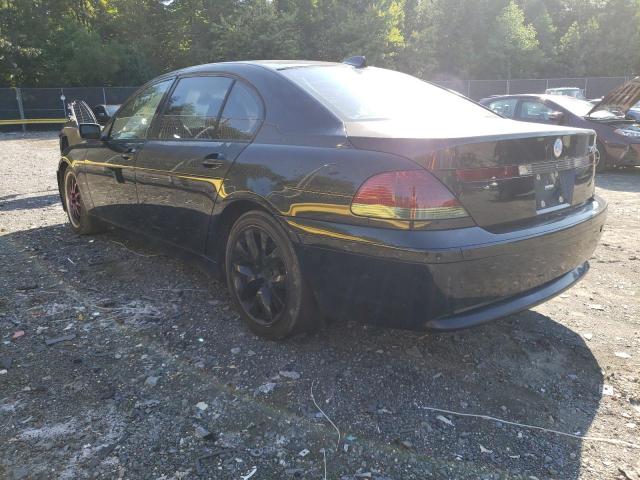 Photo 3 from auction – 2003 BMW 745 LI with VIN WBAGN63463DS44523