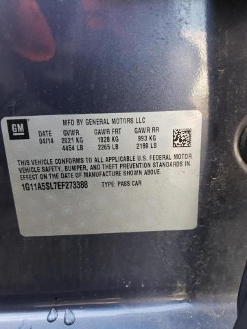 Photo 10 from auction – 2014 CHEVROLET MALIBU LS with VIN 1G11A5SL7EF273388