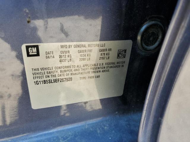 Photo 10 from auction – 2014 CHEVROLET MALIBU LS with VIN 1G11B5SL9EF267928