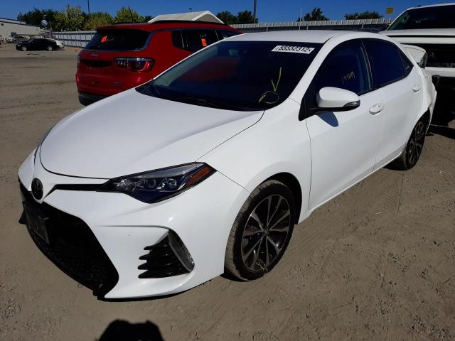 Photo 2 from auction – 2017 TOYOTA COROLLA L with VIN 5YFBURHE9HP696196