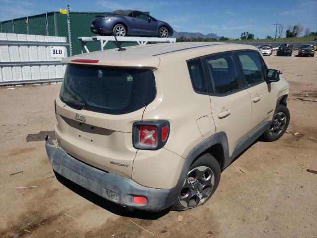 Photo 4 from auction – 2016 JEEP RENEGADE S with VIN ZACCJBAT7GPD50552