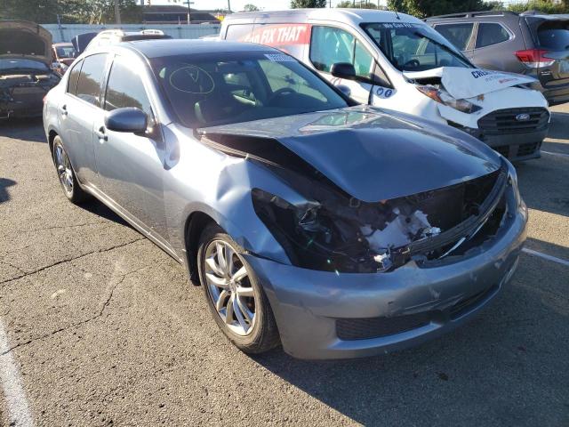 INFINITI G35 2008 with VIN JNKBV61E28M214563 - Photo from auction