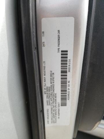 Photo 10 from auction – 2007 SUBARU LEGACY with VIN 4S3BP626077324477