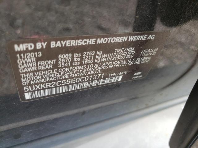 Photo 10 from auction – 2014 BMW X5 SDRIVE3 with VIN 5UXKR2C55E0C01371