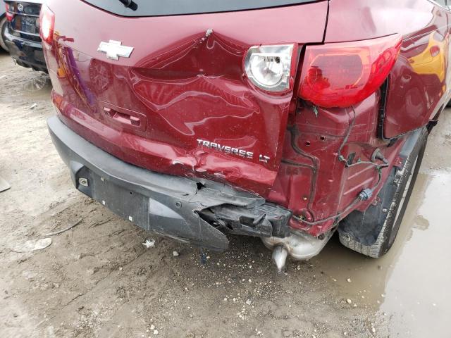 Photo 9 from auction – 2011 CHEVROLET TRAVERSE L with VIN 1GNKRJEDXBJ184643