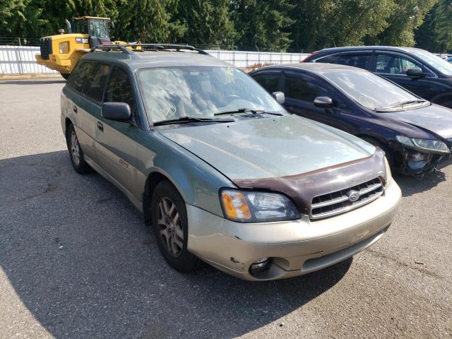 SUBARU LEGACY OUT 2002 with VIN 4S3BH665827645013 - Photo from auction