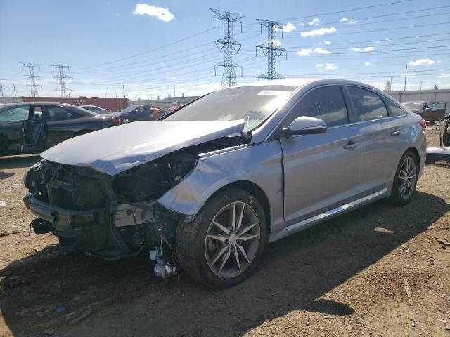 Photo 2 from auction – 2017 HYUNDAI SONATA with VIN 5NPE34AB8HH541252