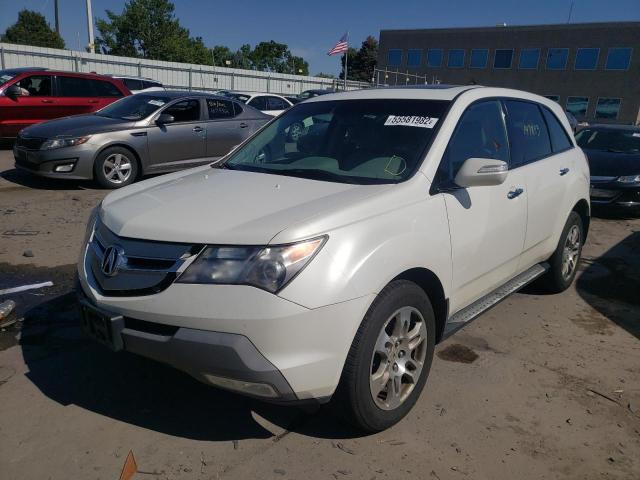 Photo 2 from auction – 2009 ACURA MDX TECHNO with VIN 2HNYD28629H514043
