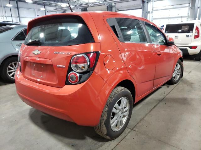 Photo 4 from auction – 2013 CHEVROLET SONIC LT with VIN 1G1JD6SB6D4200267