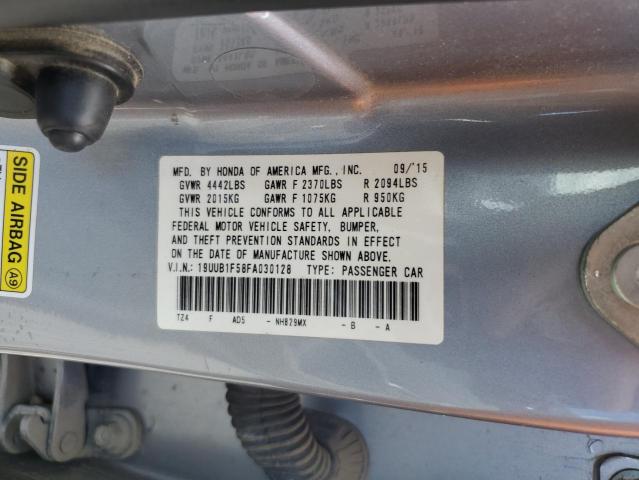 Photo 10 from auction – 2015 ACURA TLX TECH with VIN 19UUB1F58FA030128
