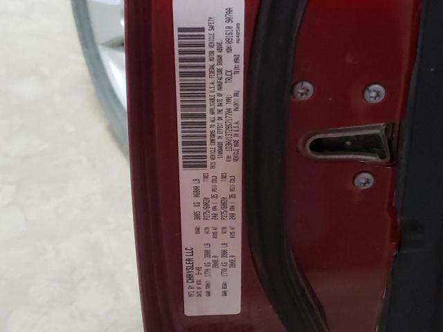 Photo 10 from auction – 2009 DODGE RAM 1500 with VIN 1D3HV13T29S717704