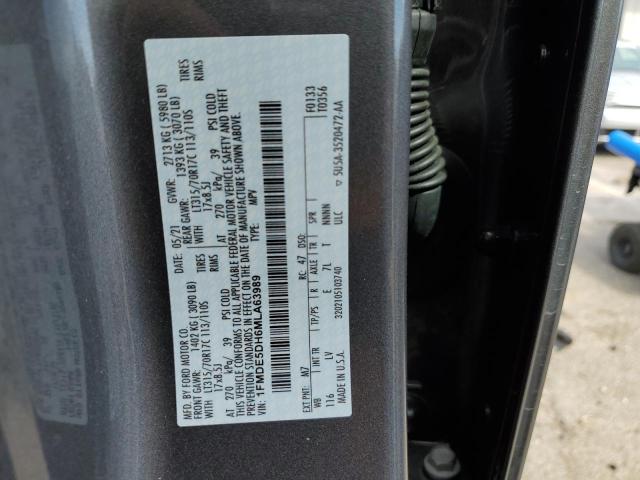 Photo 10 from auction – 2021 FORD BRONCO BAS with VIN 1FMDE5DH6MLA63989