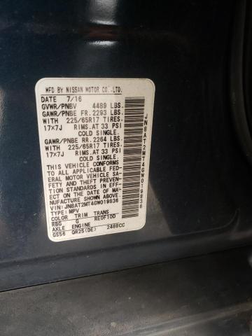 Photo 10 from auction – 2016 NISSAN ROGUE S with VIN JN8AT2MT4GW019836