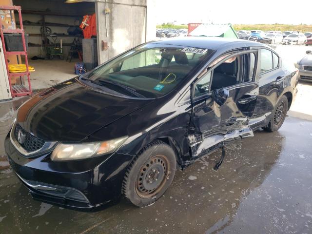 Photo 2 from auction – 2015 HONDA CIVIC LX with VIN 2HGFB2F57FH502643