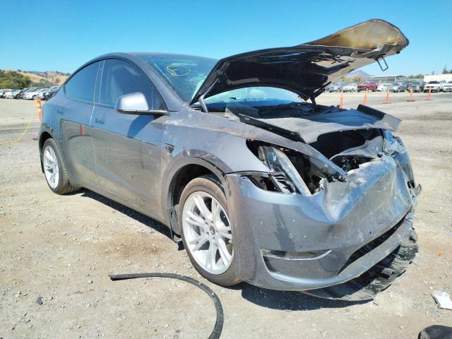 TESLA MODEL Y 2021 with VIN 5YJYGDEE9MF203857 - Photo from auction