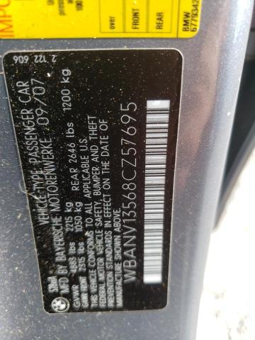 Photo 10 from auction – 2008 BMW 528 XI with VIN WBANV13568CZ57695
