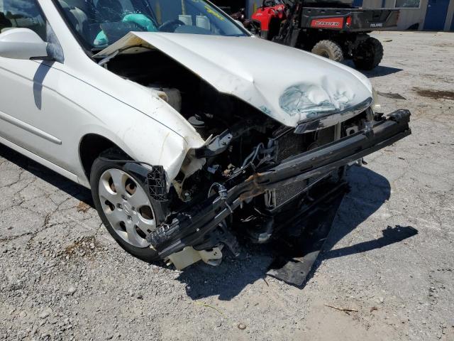 Photo 9 from auction – 2009 KIA SPECTRA EX with VIN KNAFE221995654442